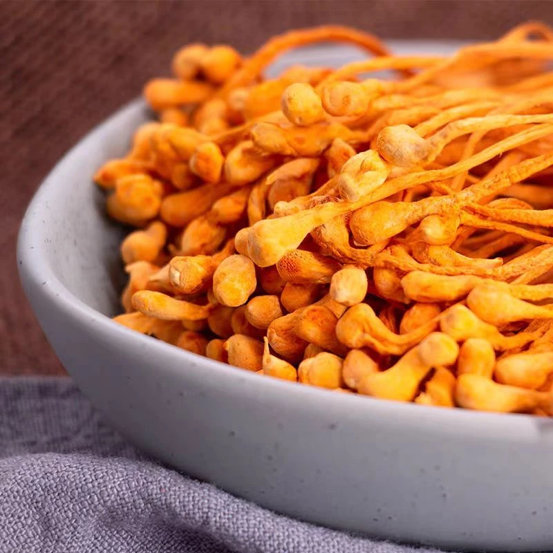 虫草花干货新鲜孢子头菌菇包蘑菇干香菇菌类煲汤材料