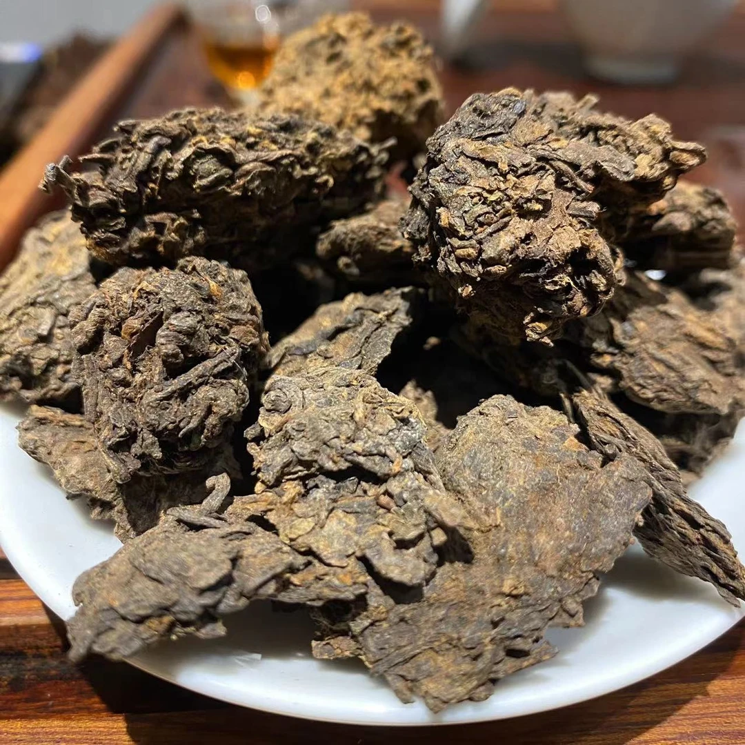 普洱熟茶2008地界老茶头熟茶100克