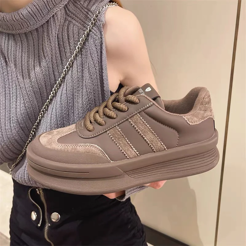 面包鞋女鞋时尚百搭休闲鞋厚底