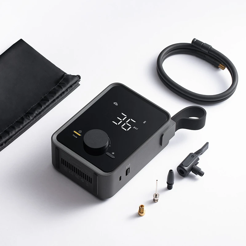 电动充气宝pro便携式无线充气泵补胎车用打气筒汽车补气