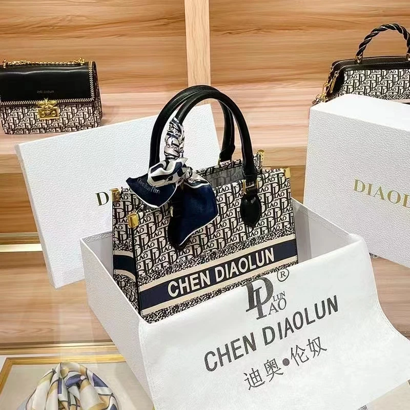 （壹意万象）2023新款（托特）轻奢高级包包女士单肩包手提包