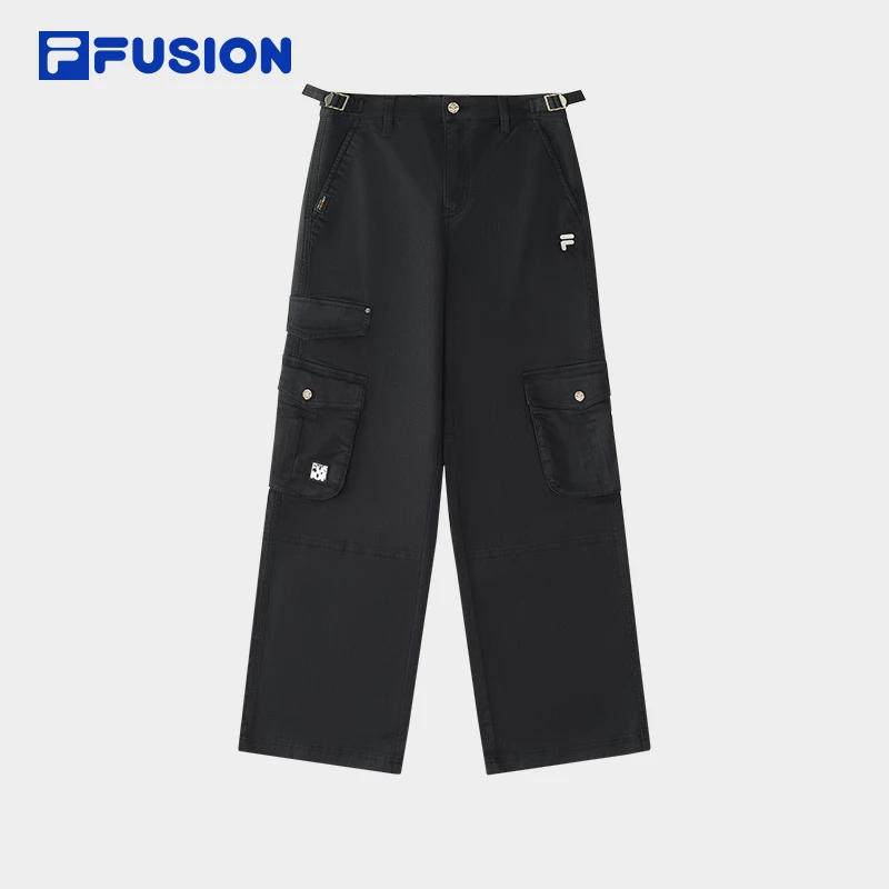 【加厚】斐乐户外运动弹力舒适百搭梭织秋冬新款工装裤T11W443801