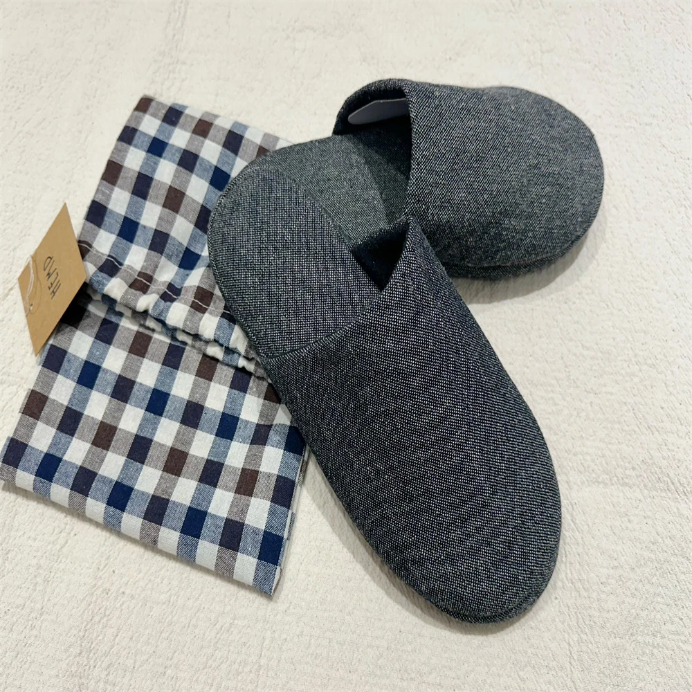 居家汉麻拖鞋亚麻男女情侣通款软底保暖