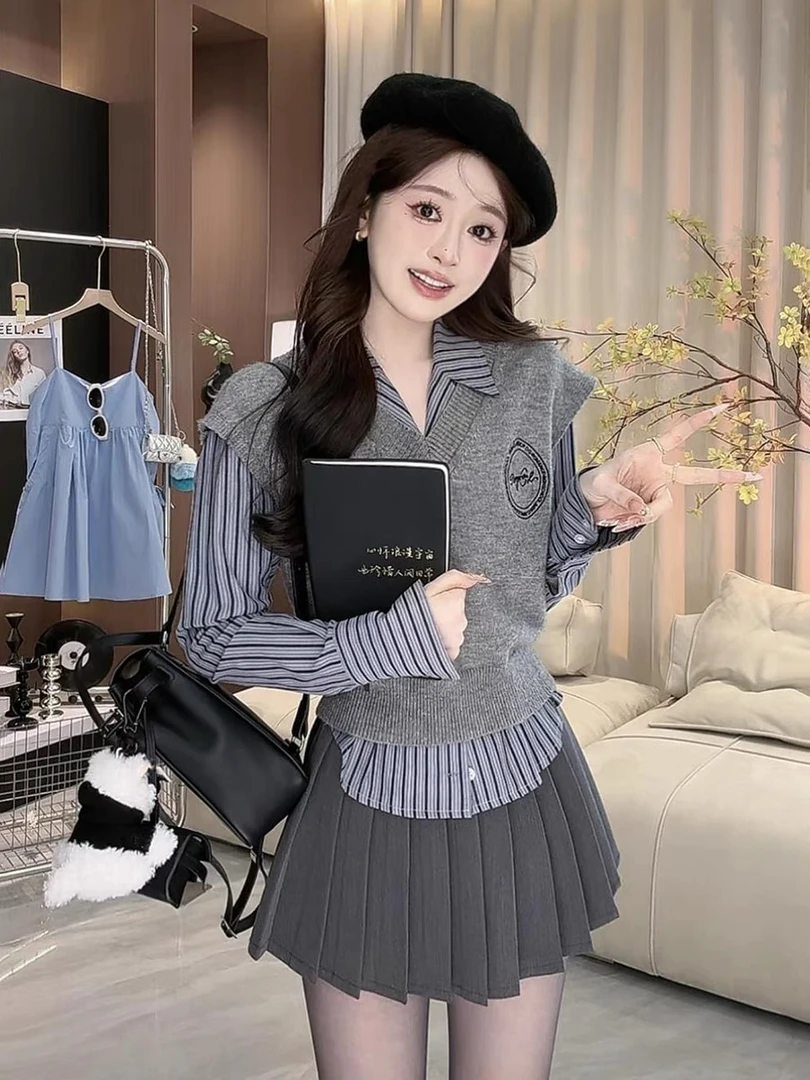 女装高品质套装春秋显瘦上衣