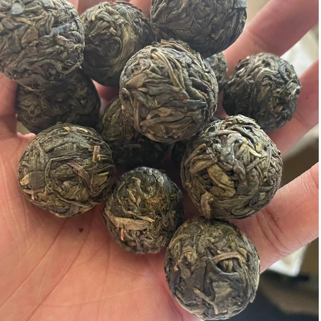 【生茶龙珠】2024年马槽山古树头春龙珠50颗