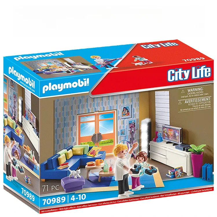 摩比世界 家庭房 70989 科学育儿玩具