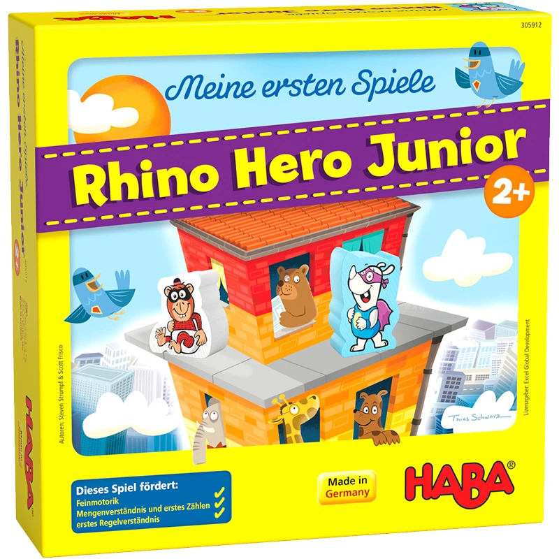 haba 306193 犀牛小英雄 科学育儿玩具