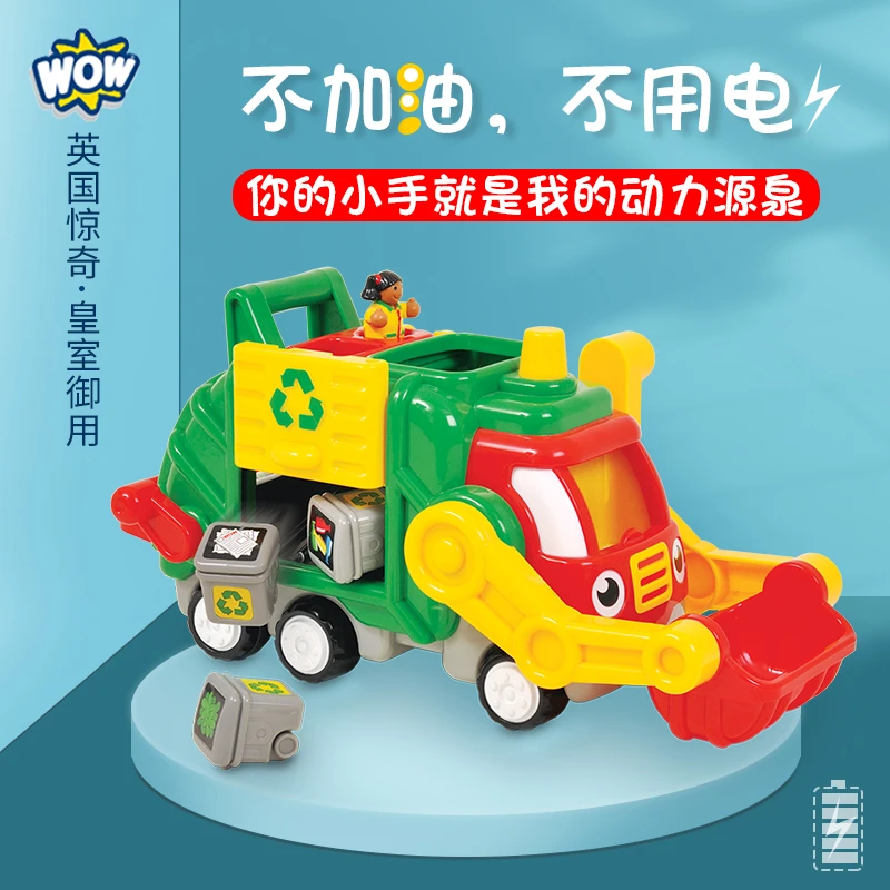 英国惊奇wow   垃圾车弗莱德01018 压盒轻微