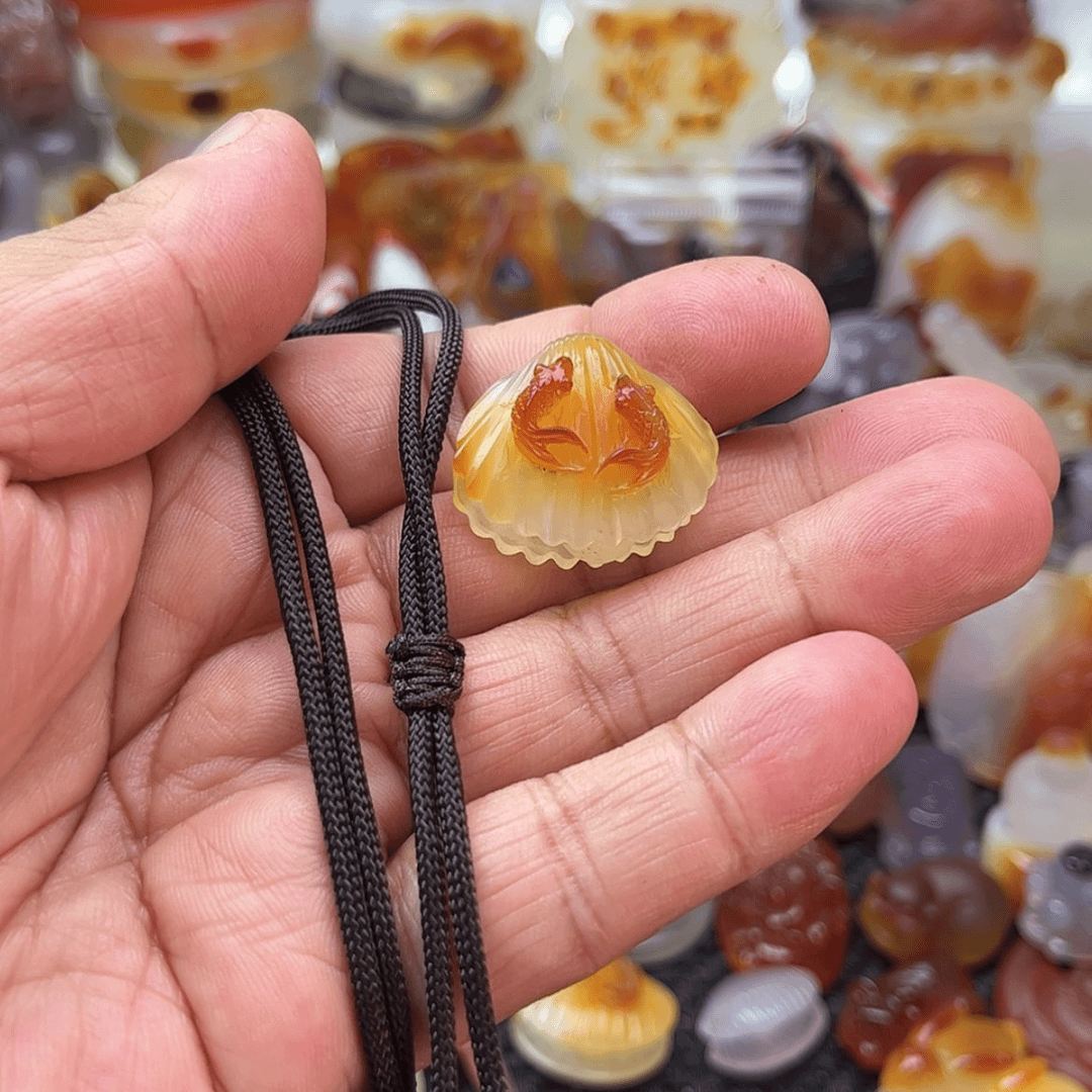 【闪购商品】玛瑙/玉髓吊坠(不含链)未镶嵌*‍****