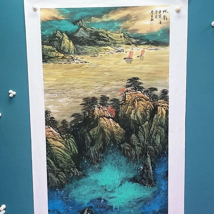 绘画李庆友画家花鸟