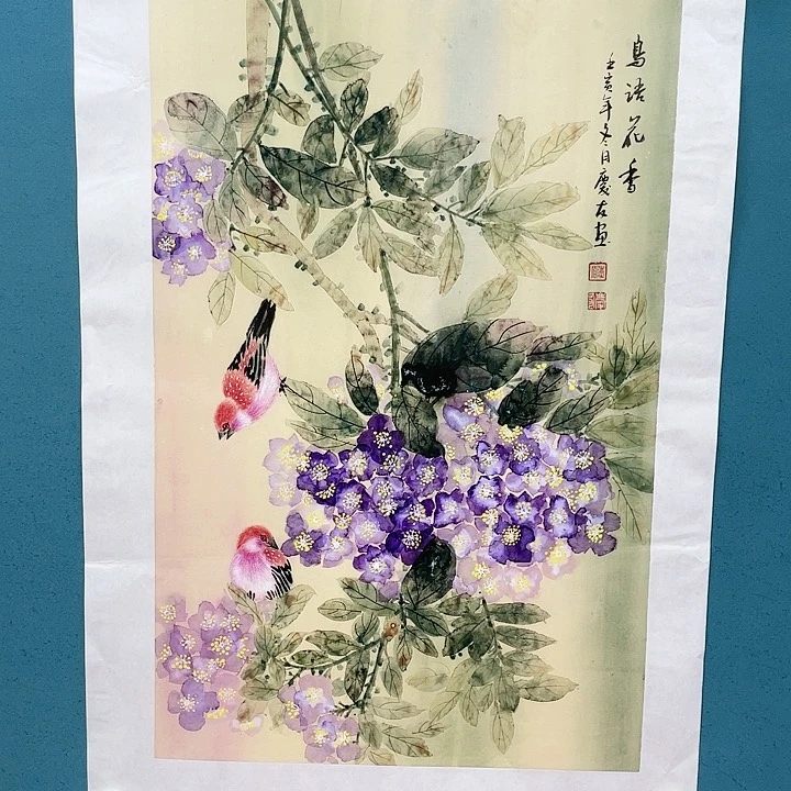 绘画李庆友画家花鸟
