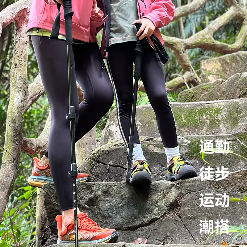 大耳鹿小舒暖加绒修身裤运动透气跑步户外健身紧身保暖通勤弹力裤