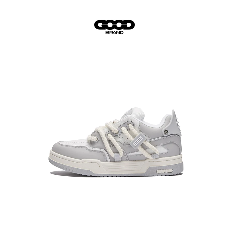 【张杰同款】GOODBRAND“TAICHI‘Sneaker1.0元祖灰 脏辫鞋情侣款