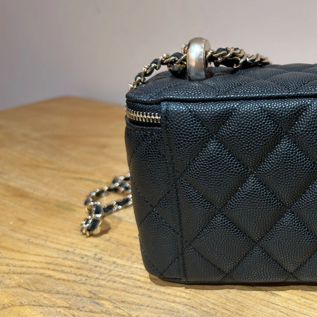 HIRMRIS手工真皮包550625-黑  盒子酱x