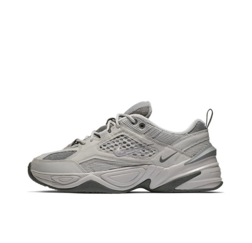 Nike M2k Tekno SP 潮流百搭 厚底休闲低帮老爹鞋男女同款烟灰色
