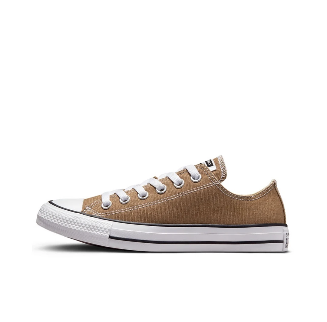 Converse All Star 低帮休闲帆布鞋 男女同款 棕色A00790C