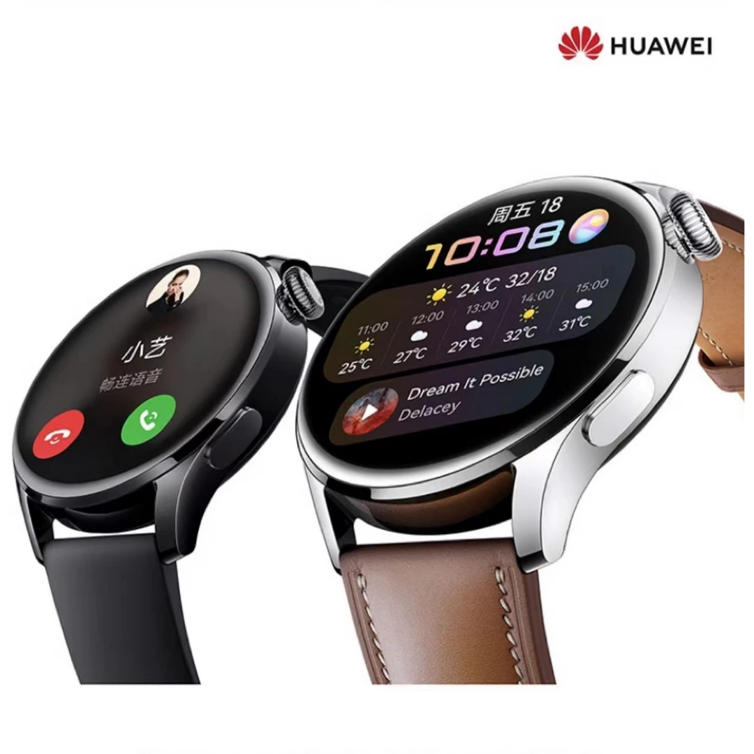 99新 Huawei/华为 二手华为手表Watch3 运动蓝牙鸿蒙eSIM独立通话