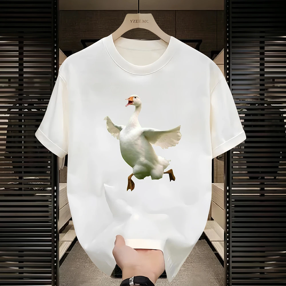 古梵沃纯棉T恤高端潮牌男装夏季t恤上衣高级短袖t恤男款新款内搭