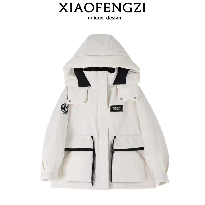 线下断货王！【男女同款】时尚百搭新色系户外冲锋滑雪羽绒服 YRF001