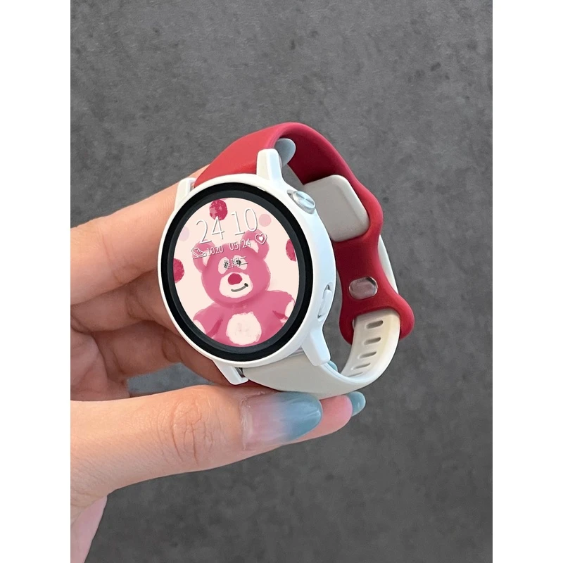 适用华为gt3表带女款华为gt2保护壳夏天新款表带watch3pro硅胶
