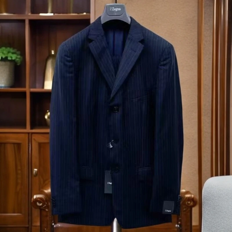 全新未使用 ErmenegildoZegna /zzegna杰尼亚纯羊毛套西/JIMI