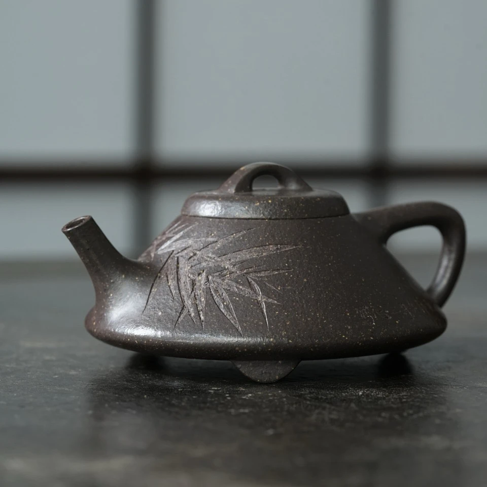 【九谷·合瓢】天青泥  150ml紫砂壶