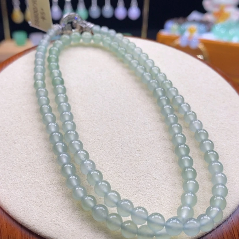 【闪购商品】翡翠吊坠(不含链)未镶嵌高冰晴底项链卡5