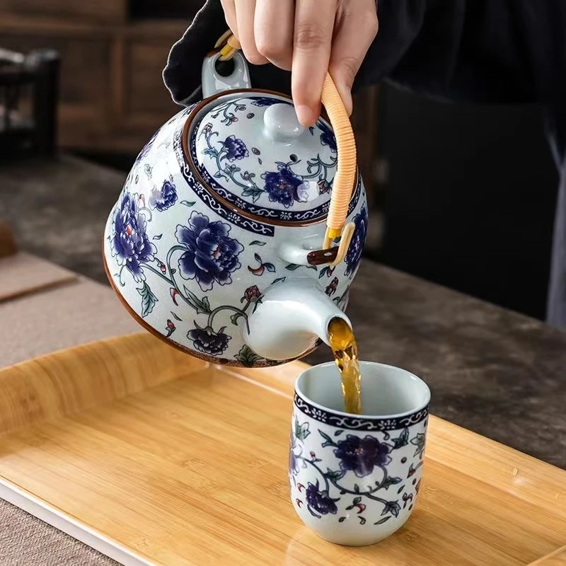 YX-蓝牡丹1壶6杯