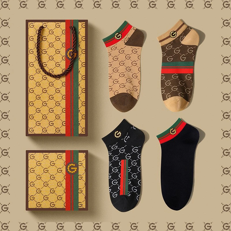 男士短袜夏季透气运动袜防臭吸汗男袜夏天薄款短袜时尚浅口复古