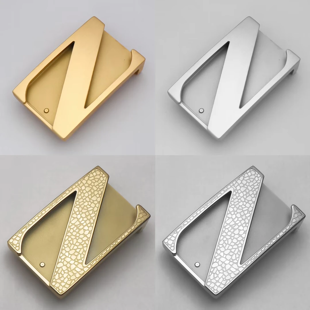 【板扣系列】男士皮扣头不锈钢板扣皮带扣新款针扣新款钢扣腰带头男