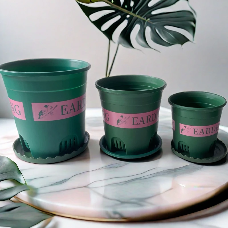 新三代加仑盆加厚塑料兰花盆栽大号月季多肉绿萝控根盆新款透气