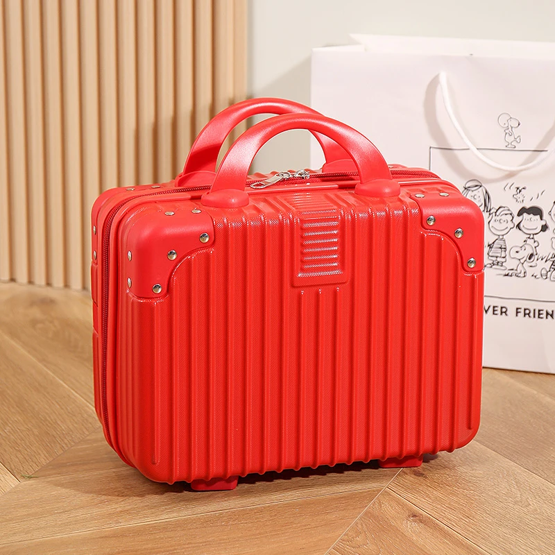 便携手提箱化妆箱伴手礼外出手提箱外出手提箱行李箱小小行李箱