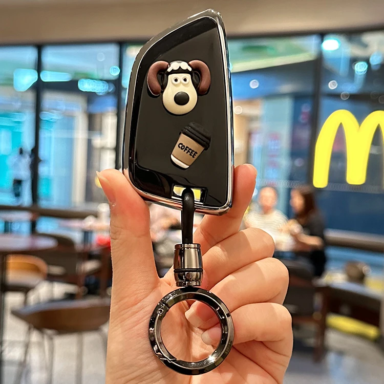 宝马5系钥匙套汽车x3/x5/x1三系i3刀锋530五系3系325li壳x2专用扣