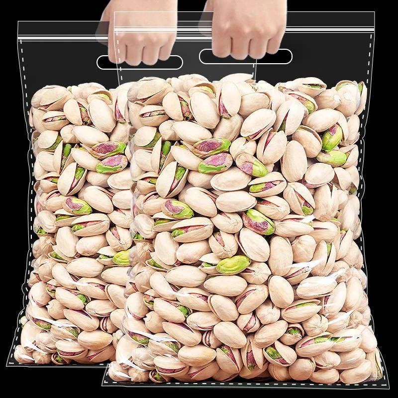 开心果坚果酥脆饱满大果原味品质零食年货原色颗粒不漂白营养