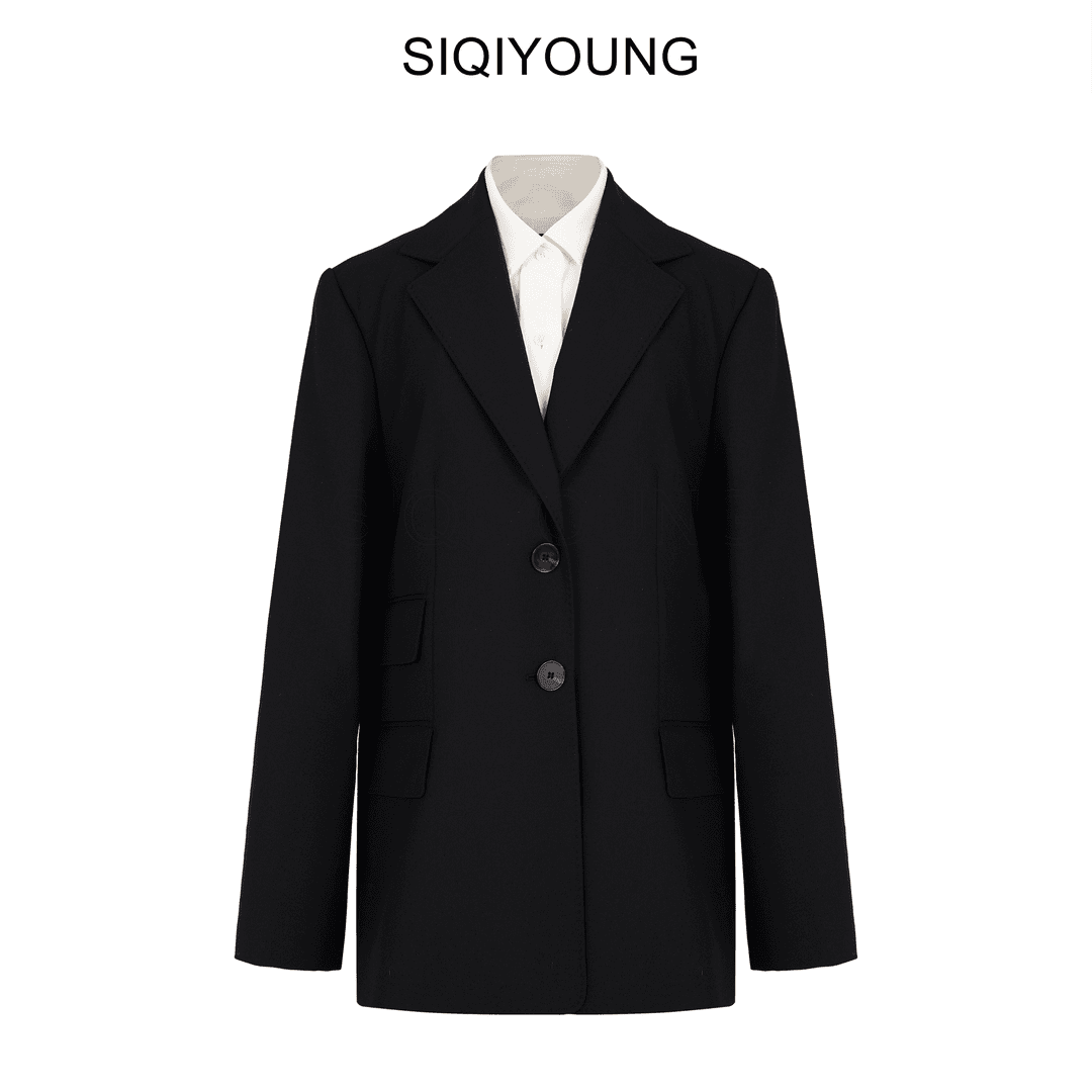 SIQIYOUNG可拆卸拼领设计西服