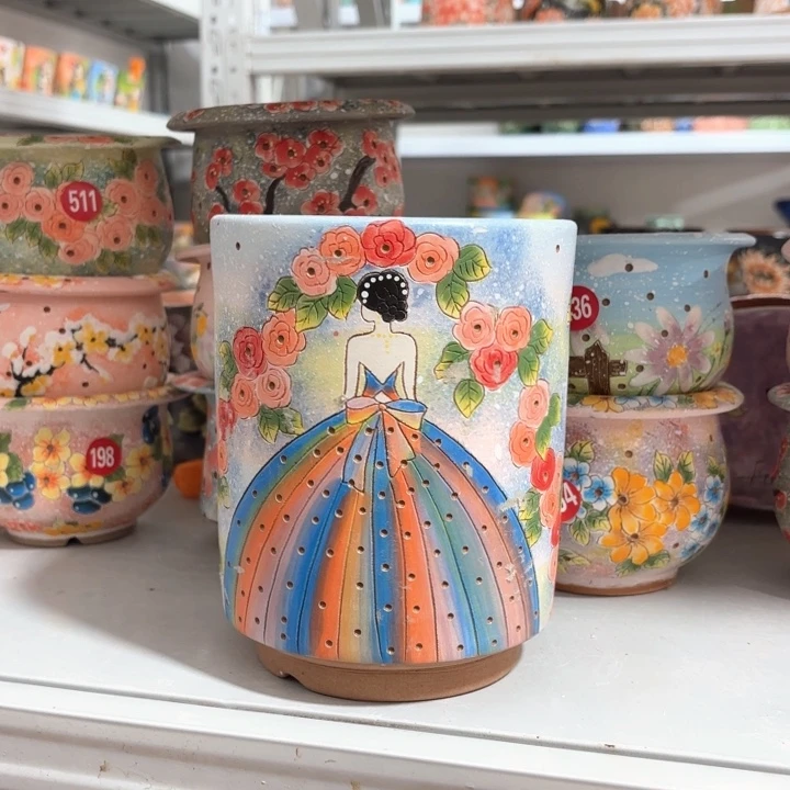 紫砂花盆手工花盆默认微瑕12/17