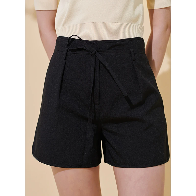 【MIAO】两三衣 系带短裤新中式盘扣西装短裤ZY23-P5-1-1