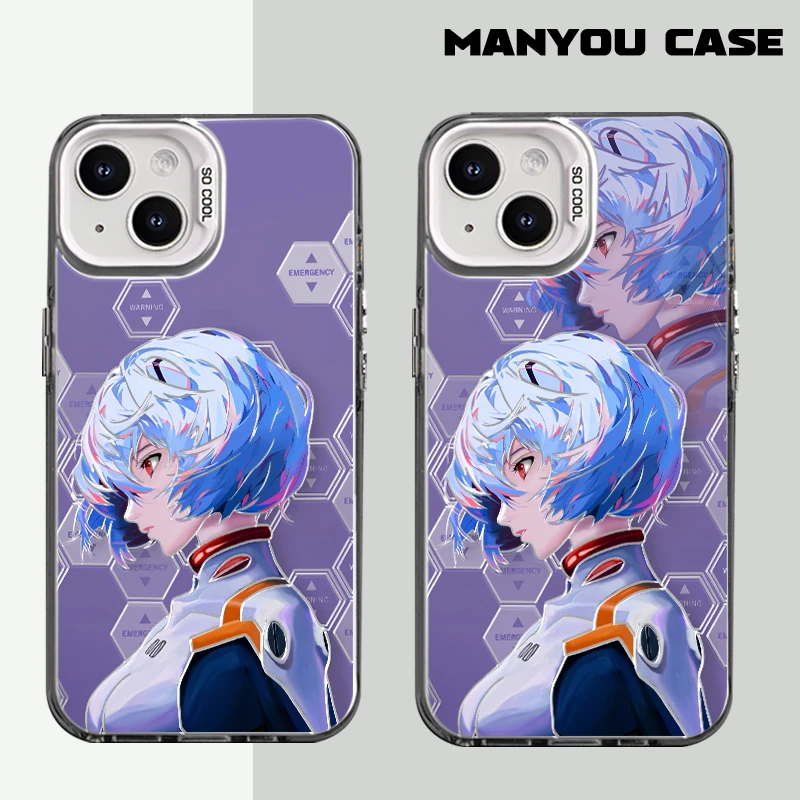 绫波丽适用于创意潮小众动漫苹果15华为一加小米手机防摔壳Paoive