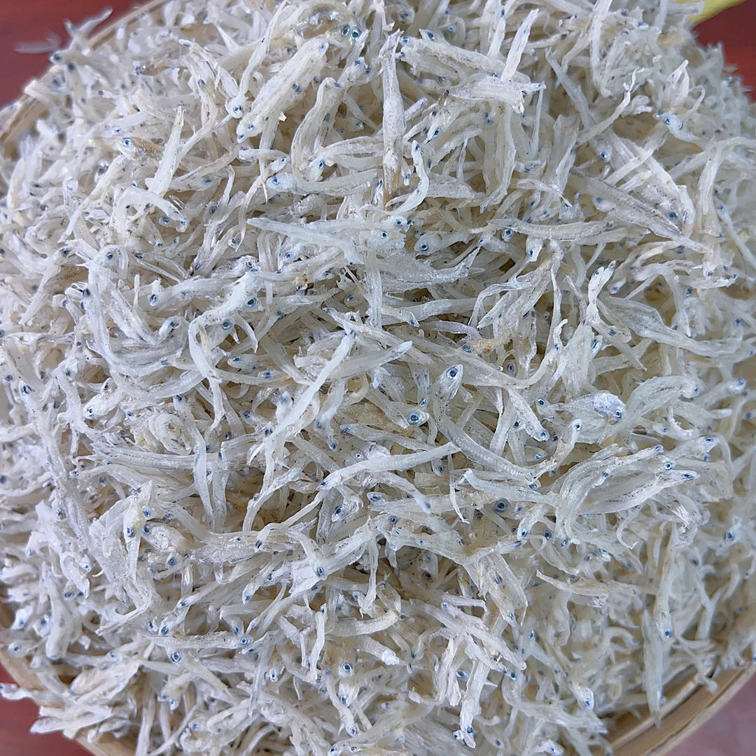 台山特产小银鱼干清蒸 海产干货 淡晒足干500g