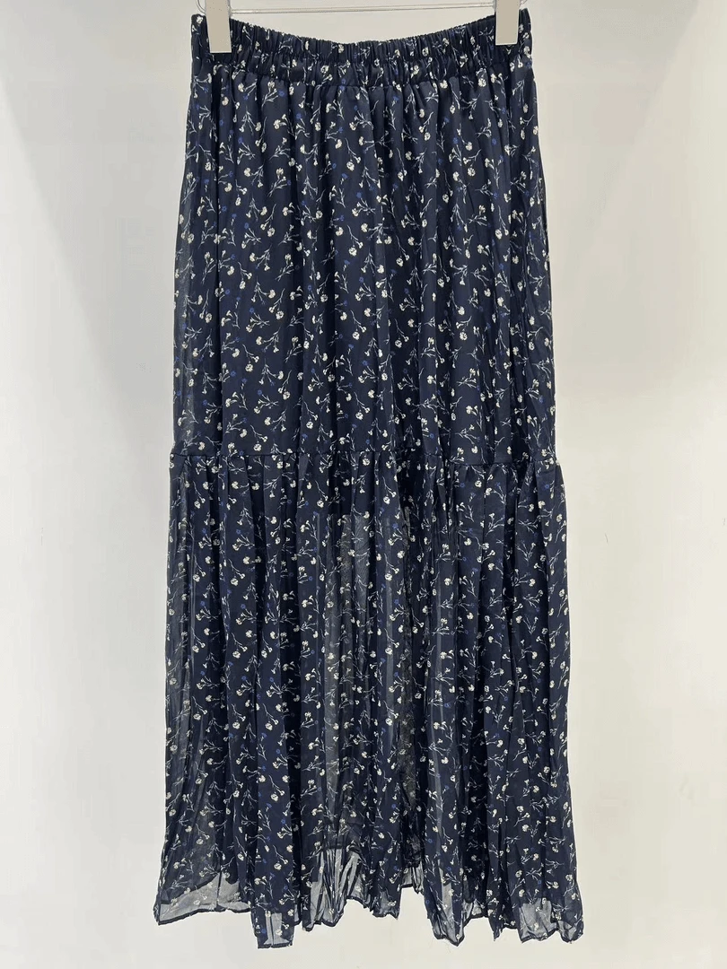 韩国欧巴家孔雀开屏半身裙232