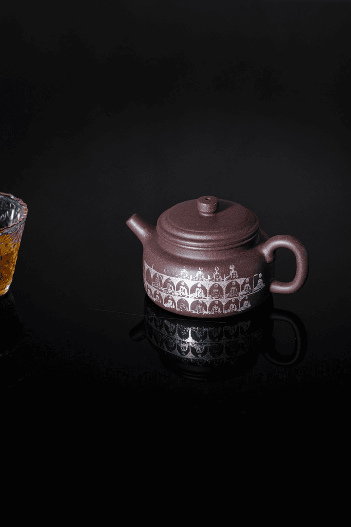 李荷生 德钟 紫泥 105CC  紫砂壶