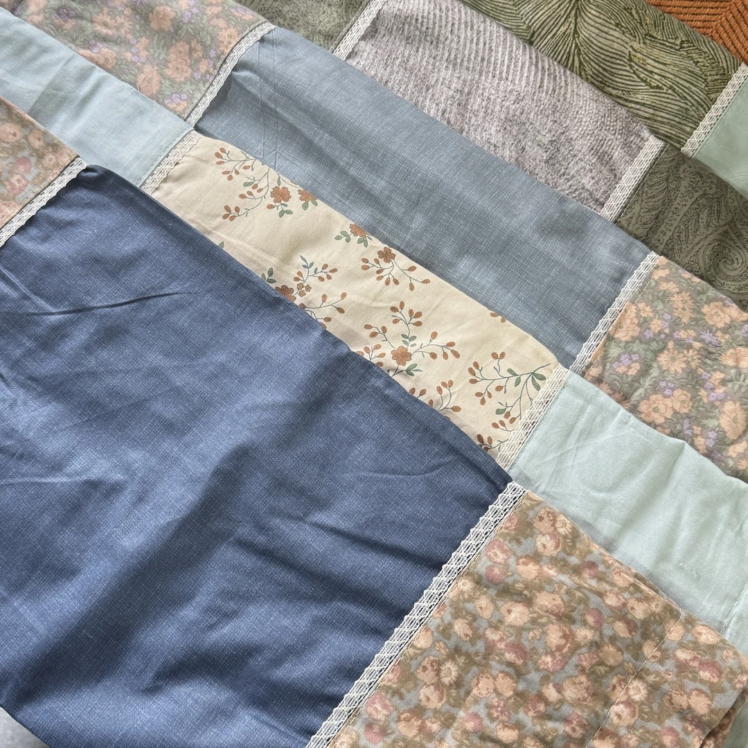 【新人福利随机发】全棉柔软亲肤棉印花枕套一对花色随机！介意勿拍