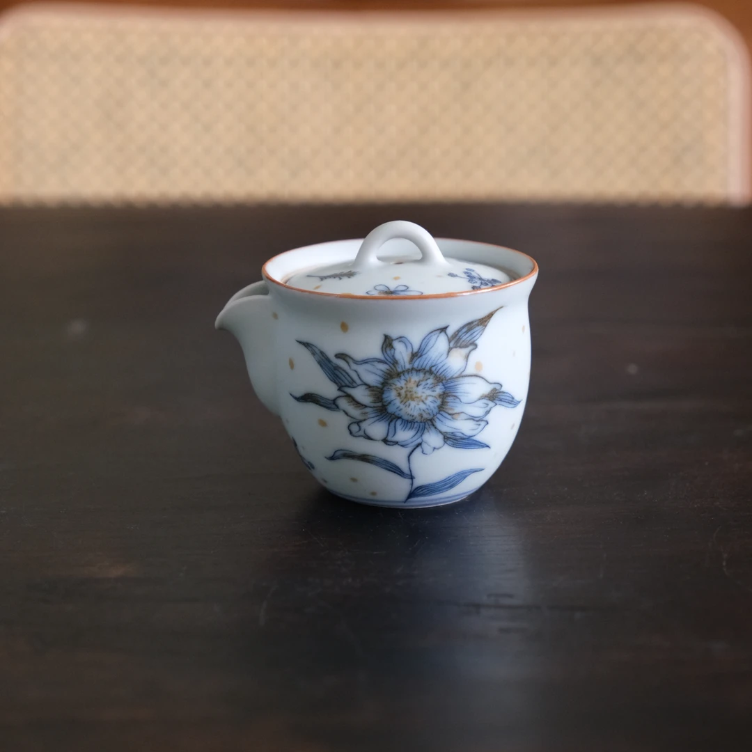 【云长】向日葵亚青4号宝瓶壶120ml（MDSP035）