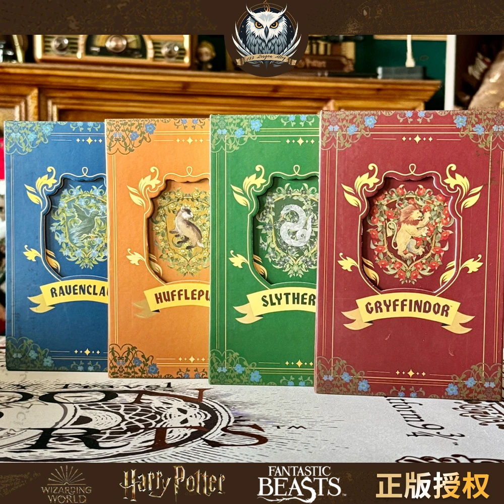 笔记本·镂空创意笔记本正版哈利波特A6学院周边本仿彩页本磁吸扣