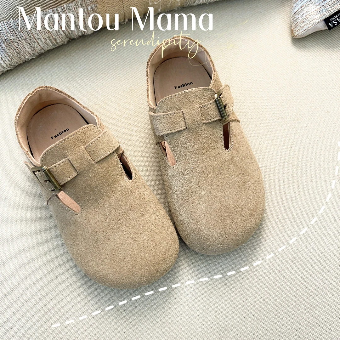 【Mt studio】春秋女童可爱娃娃舒适休闲博肯鞋