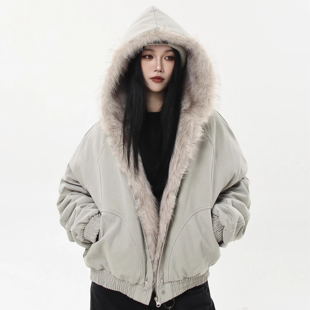 一件过冬~2025冬天抗寒保暖座山雕棉服外套冬季新款情侣男女棉衣