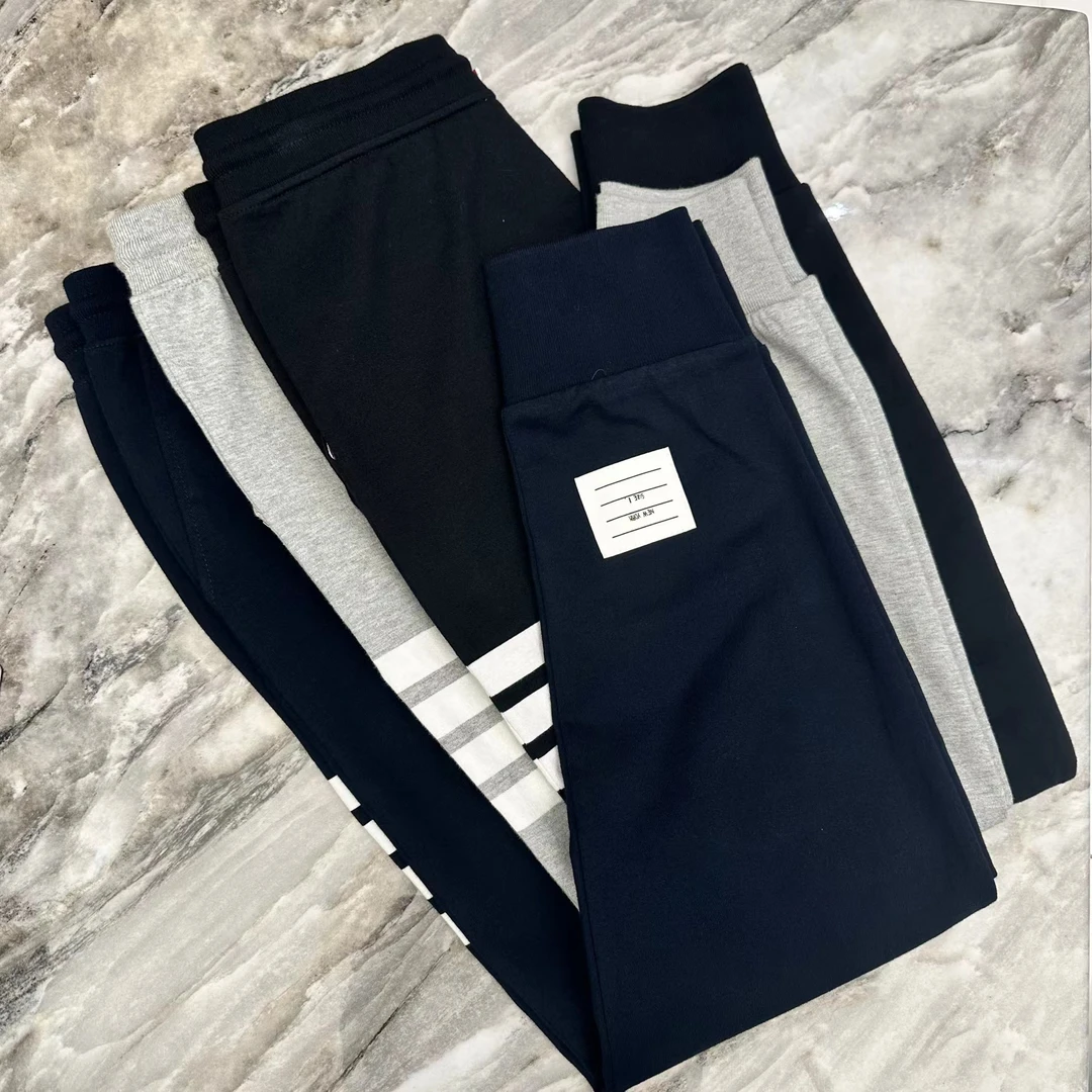 超薄四条文化休闲男女同款卫裤 7089-7