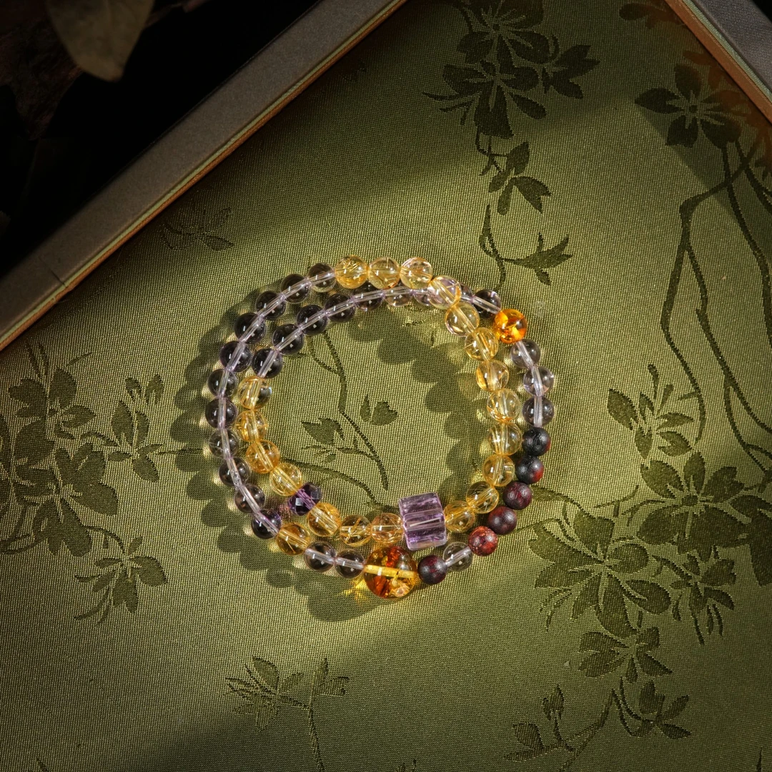 左边婷姐丨水晶多圈手串（B1356)