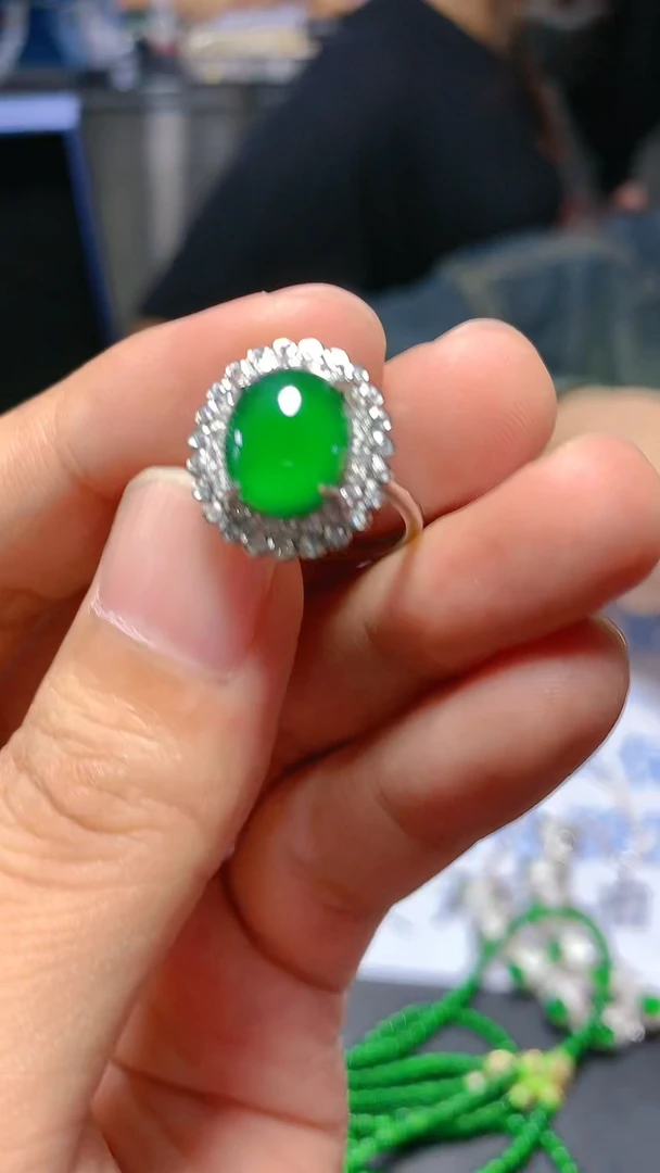 【闪购商品】翡翠戒指未镶嵌8137-8137