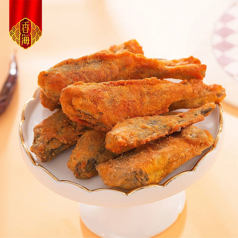 香海脆皮黄鱼酥 高钙高蛋白 小黄鱼原味辣味 美味 口味 健康 零食